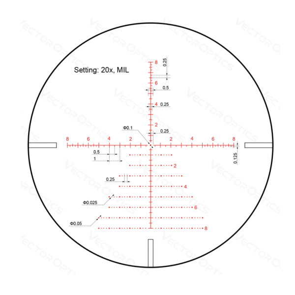 Оптический прицел Vector Optics Continental x6 5-30×56 Tactical SFP 