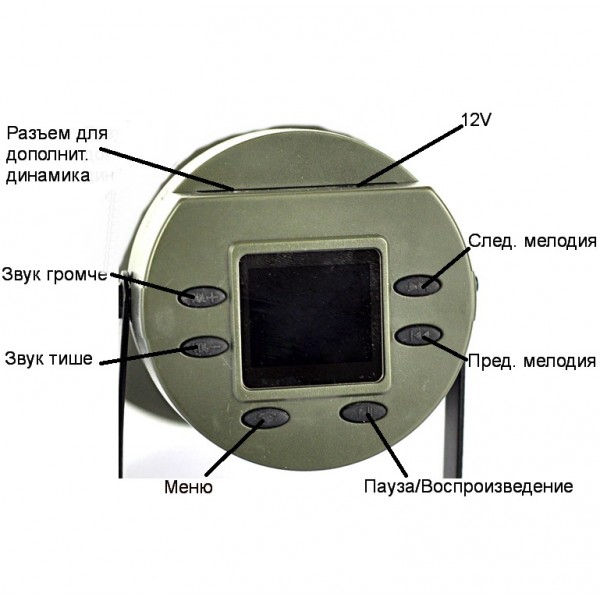 Электронный манок на птиц AG1 Электронный манок на птиц AG1